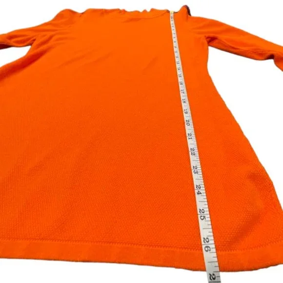 AmelieBoutik Comfy Orange Top with Sleeves Design - Women - XL - Picture 5 of 16